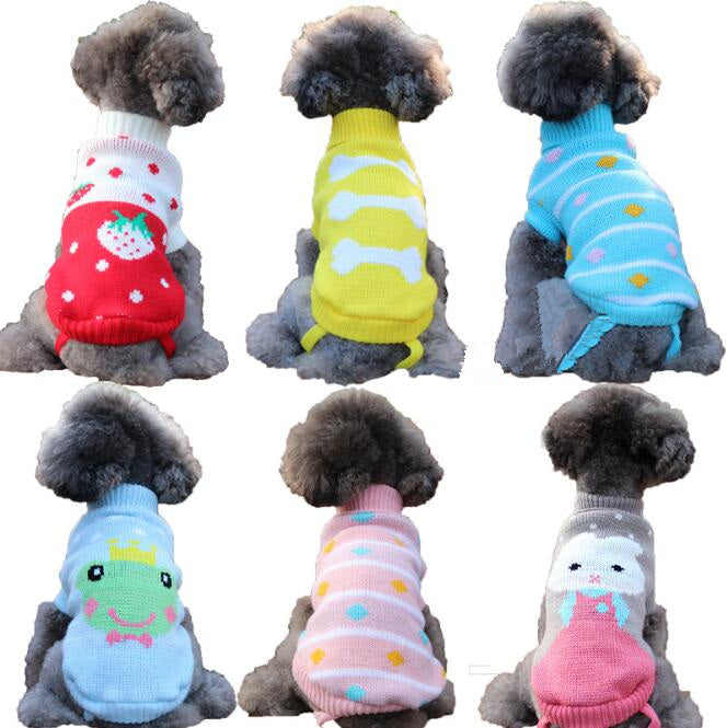Knit Pet Sweater Styles