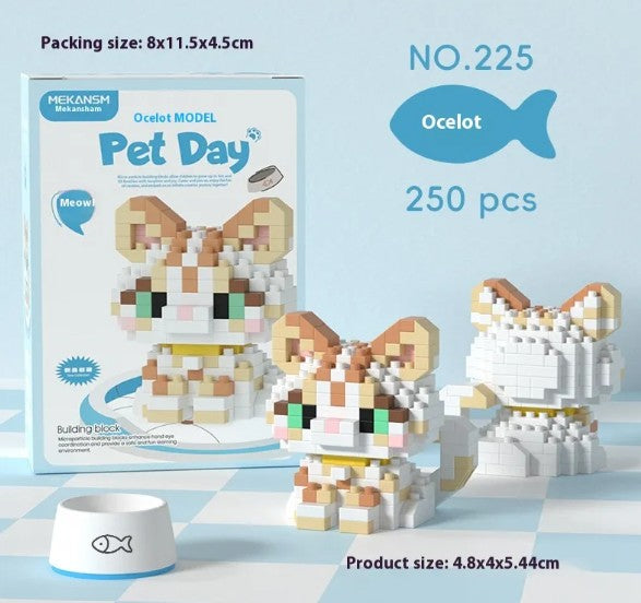 Charming Pet Buildable Figurines