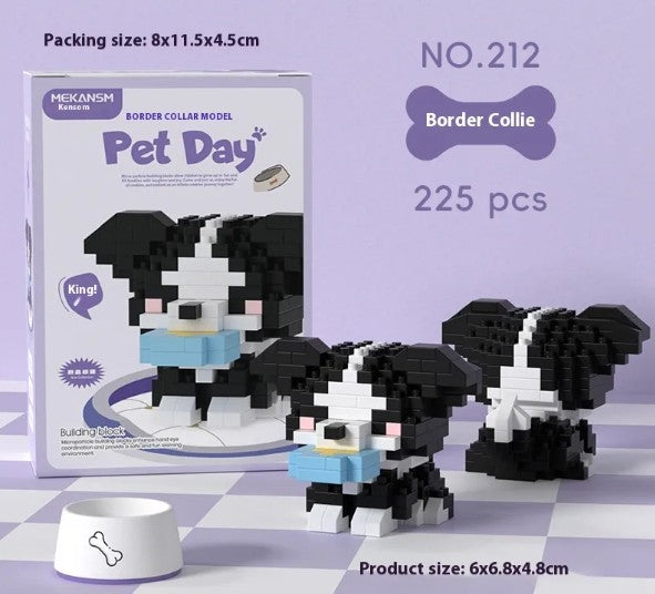 Charming Pet Buildable Figurines