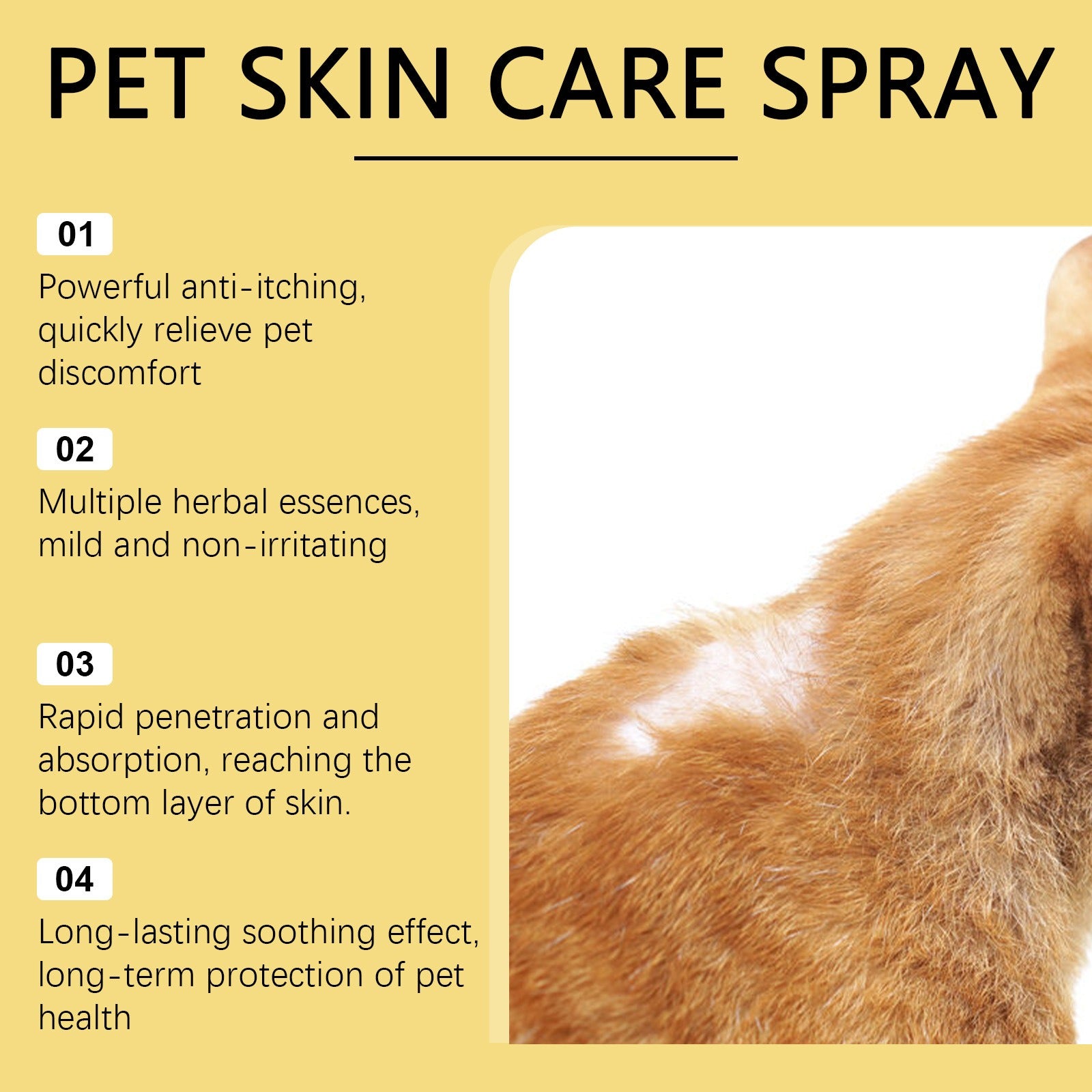 Soothing Pet Skin Relief Spray
