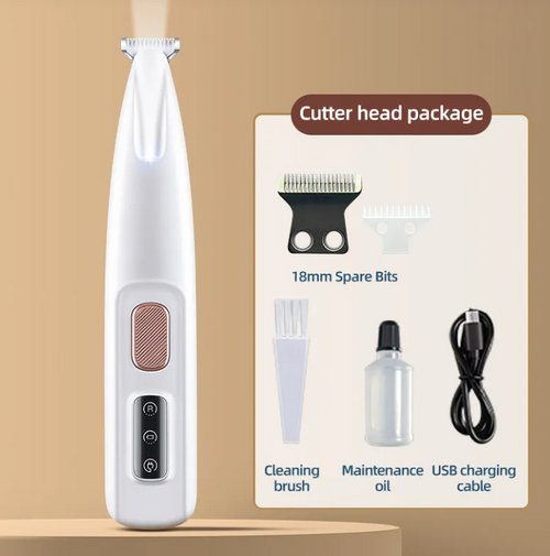 Groom Master Pet Trimmer – Quiet, Rechargeable Home Grooming