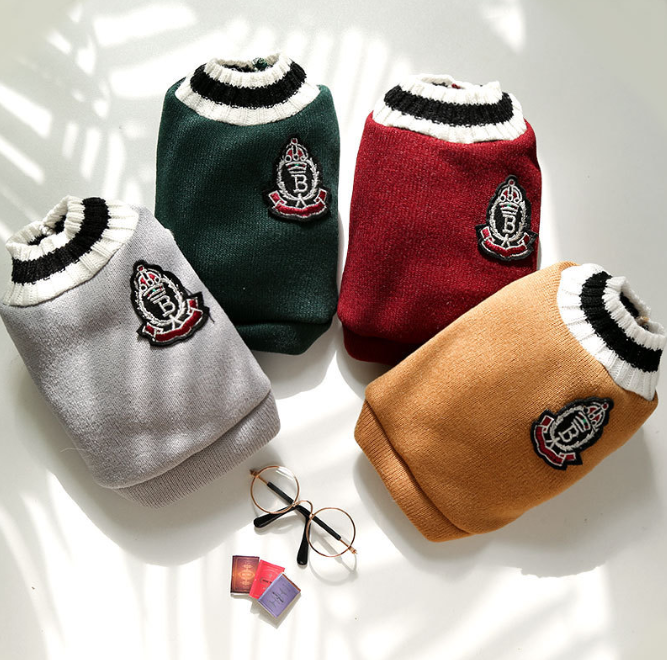 Knit Cozy Pet Vest