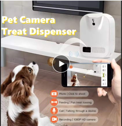 SmartPet Watcher: Wireless & Rechargeable